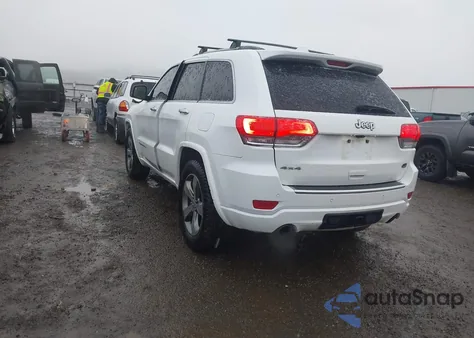 2015 Jeep Grand Cherokee Overland z USA, uszkodzony, nr VIN 1C4RJFCG2FC942817